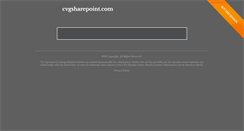 Desktop Screenshot of cvgsharepoint.com